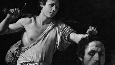 David sa glavom Golijata, Caravaggio, cca 1610.