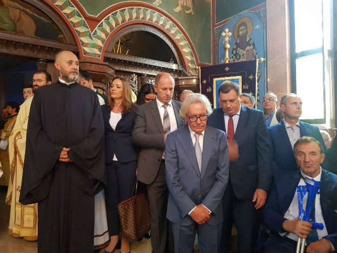 Delegacija Srpske na svečanosti ustoličenja vladike Grigorija