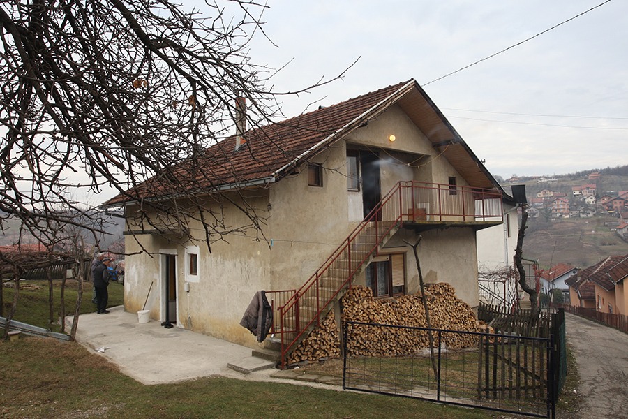 Kuća u kojoj je ubijena Mirjana Lovrić 2008 / foto: Siniša Pašalić