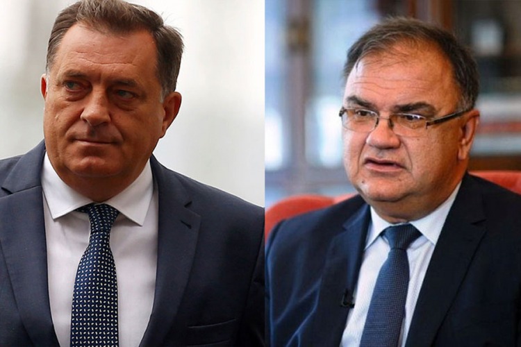 Milorad Dodik i Mladen Ivanić