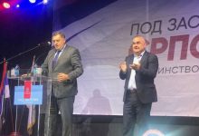 Milorad Dodik na predizbornom skupu u Zvorniku