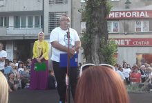 Muriz Memić tokom protesta 21. jula (foto: Patria)