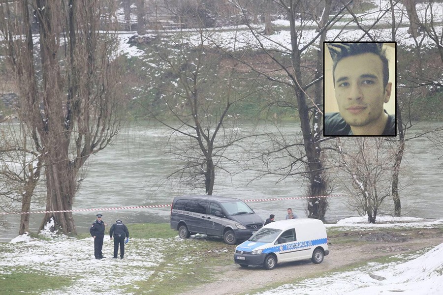 Uviđaj mjesta na kojem je pronađeno tijelo Davida Dragičevića / foto: Nikola Morača