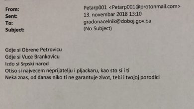 Prijeteće pismo Obrenu Petroviću