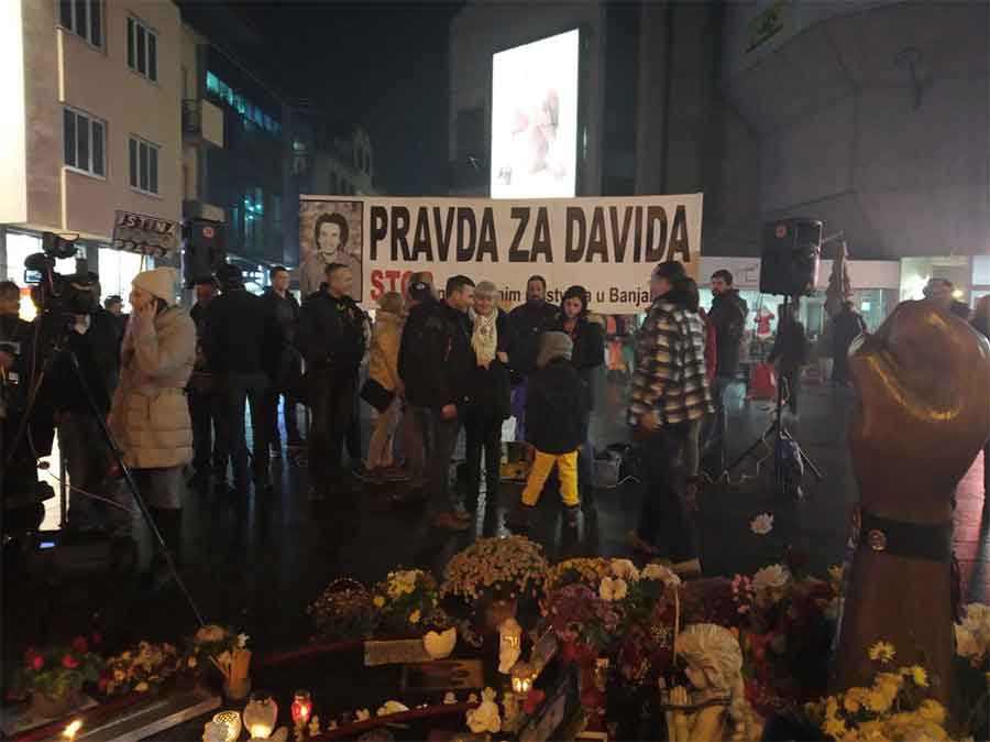 Pravda za Davida, 3.12.2018. godine / foto: Vesna Popović