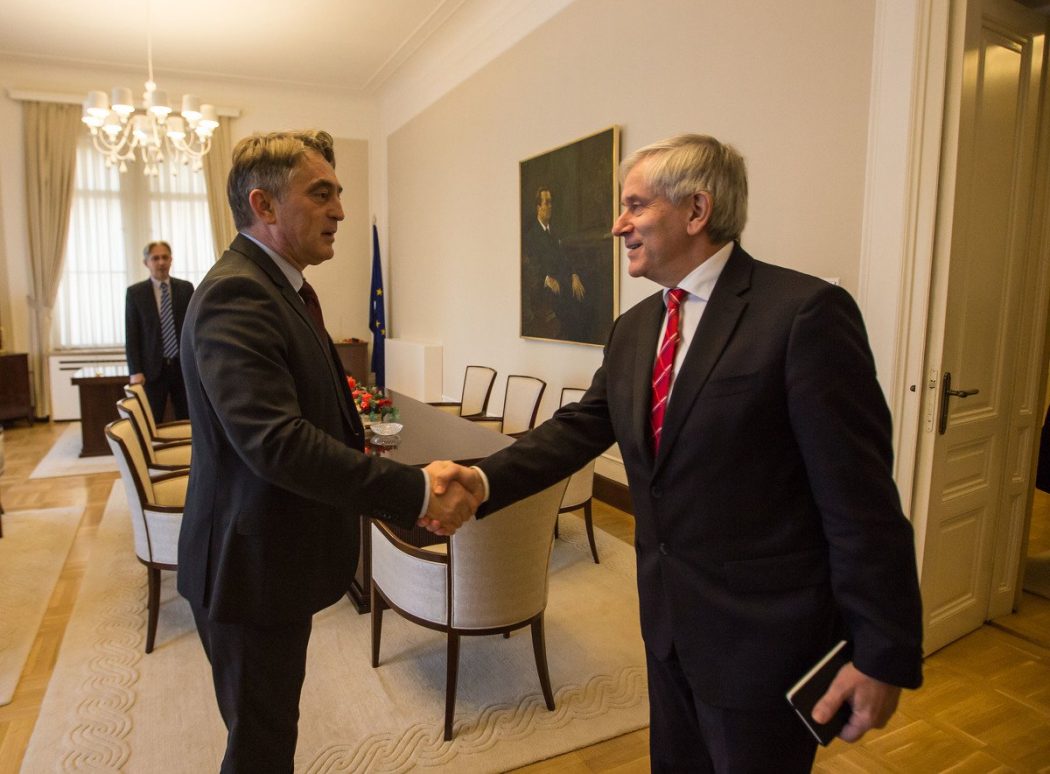 Željko Komšić sa ambasadorom Francuske