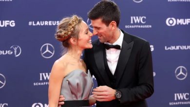 Novak i Jelena Đoković prije svečane dodjele nagrade