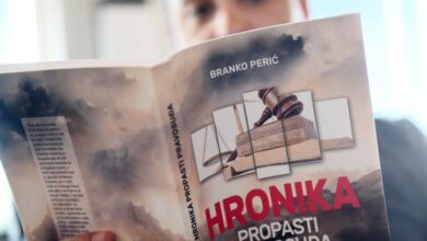 “Hronika propasti pravosuđa” Branka Perića pred čitaocima: Pravo na pravdu postaje iluzija