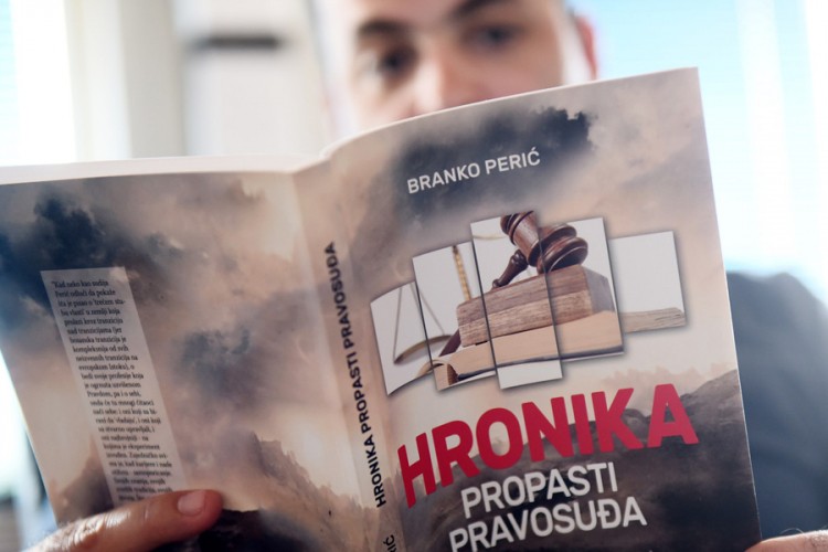“Hronika propasti pravosuđa” Branka Perića pred čitaocima: Pravo na pravdu postaje iluzija
