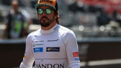 Fernando Alonso u Sajncovom bolidu