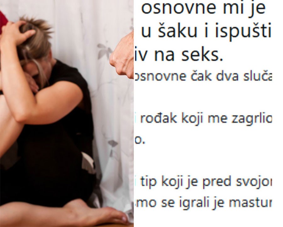 Jovana je u 7. razredu od komšije dobila poziv za seks: Vrhunac je uslijedio kada joj je PROFESOR IZ GIMNAZIJE UPUTIO JEZIVU MOLBU