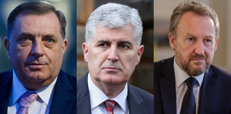 Milorad Dodik, Dragan Čović i Bakir Izetbegović