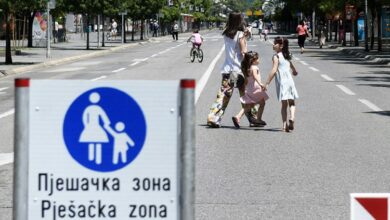 Pješačka zona u centru Banjaluke i ovog ljeta