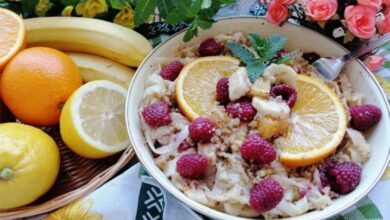 Ukusna voćna tjestenina sa medom, bananama i orasima