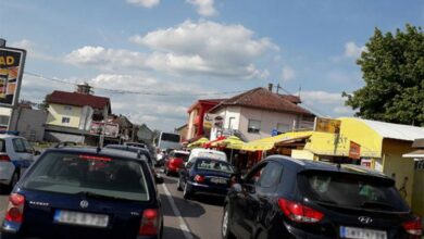 Gužve na graničnim prelazima Brod i Gradiška