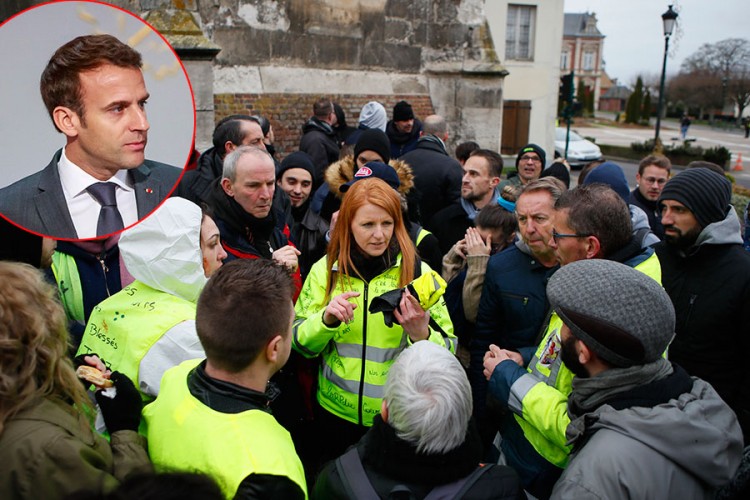 Žuti prsluci: Makron koristi požar u političke svrhe
