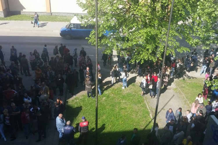 Skup podrške Draganu Bogdaniću u Tesliću