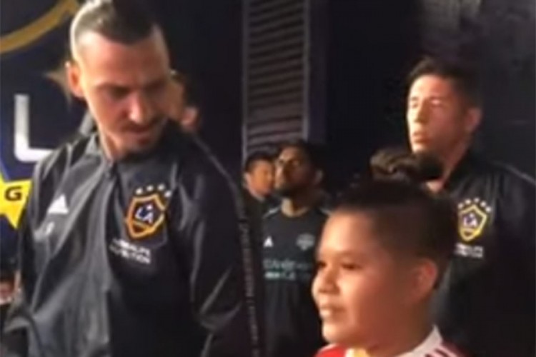 Dječak se požalio da ima tremu, Zlatan ga ohrabrio
