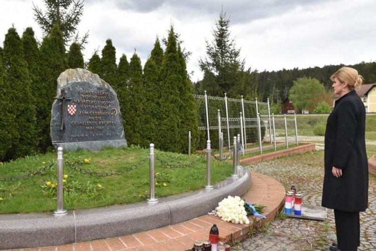 Kitarovićeva posjetila Blajburg