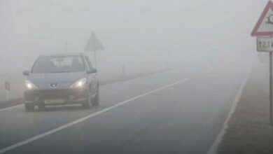 Kolovozi mokri, mjestimično smanjena vidljivost zbog magle