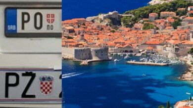 Studentkinji izgrebali auto u Dubrovniku, mislili da je iz Srbije