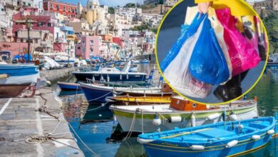 Na italijanskom ostrvu kazna ako koristite plastične kese