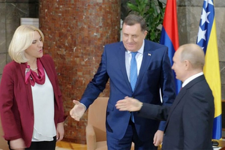 Dodik i Cvijanović: Avionski povezati Srpsku i Rusiju