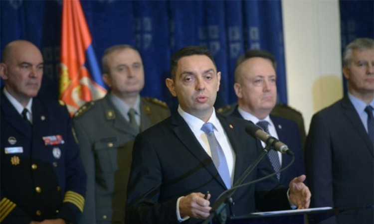 Vulin: U slučaju eventualnog konflikta računamo na pomoć Rusija i Kine