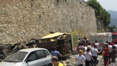 Autobus sletio s puta, povrijeđeno 25 turista