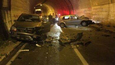 Saobraćajka u trebinjskom tunelu, vozila slupana, putnici dobro