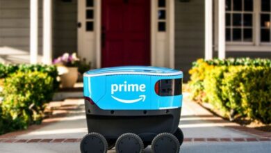 Amazon roboti za isporuku paketa na ulicama u Kaliforniji