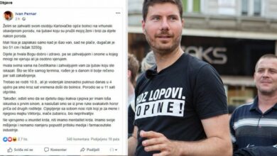 Pernar dobio dijete, odbio da ga vakciniše
