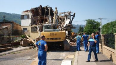 Počelo rušenje kuće u Obilićevu, uskoro spajanje saobraćajnica