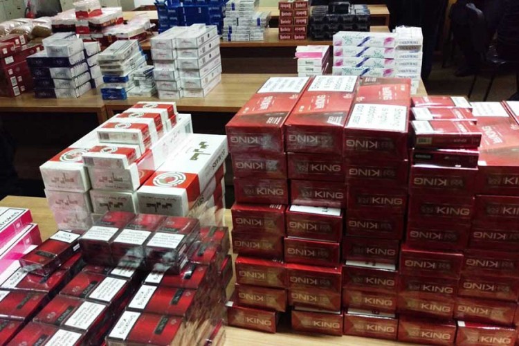 Oduzete cigarete i rezani duvan u vrijednosti od 56.000 KM