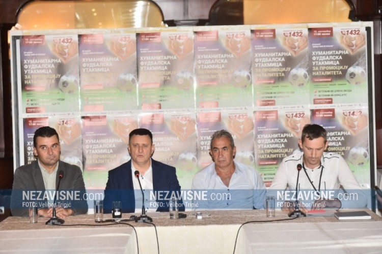 Legende Crvene Zvezde i Borca u promociji nataliteta