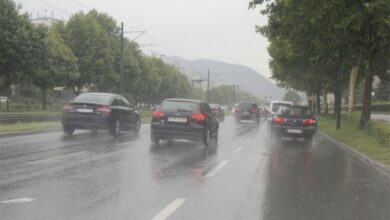 Oprez zbog mokrih kolovoza i magle