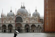 Venecija pod vodom, poplavljena i istorijska bazilika