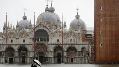 Venecija pod vodom, poplavljena i istorijska bazilika