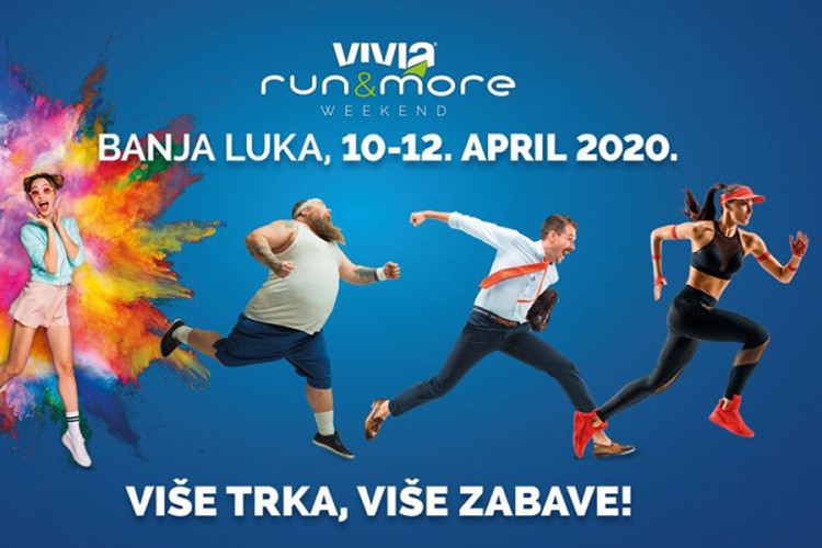Zbog virusa korona prolongiran 3. "Vivia Run&More Weeekend festival"
