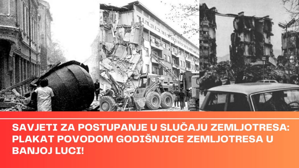 Savjeti za postupanje u slučaju zemljotresa