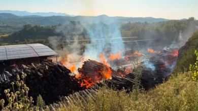 Požar u Tesliću lokalizovan