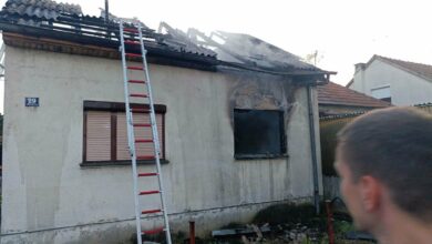 Četiri vatrogasne intervencije u Banjaluci, gorjela kuća u Jadranskoj ulici