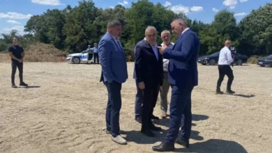 Ministar Minić i Stevanović obišli radove na autoputu kod Bijeljine: 274 miliona KM za dionicu prema Brčkom