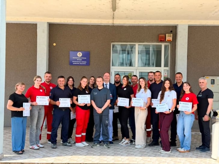 U Istočnom Sarajevu završena specijalistička obuka iz medicine u vanrednim situacijama