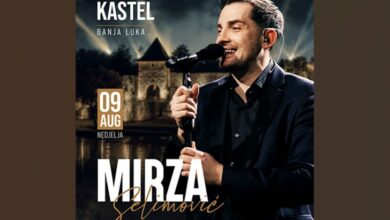 Mirza Selimović priređuje koncert ljeta na tvrđavi Kastel 9. avgusta