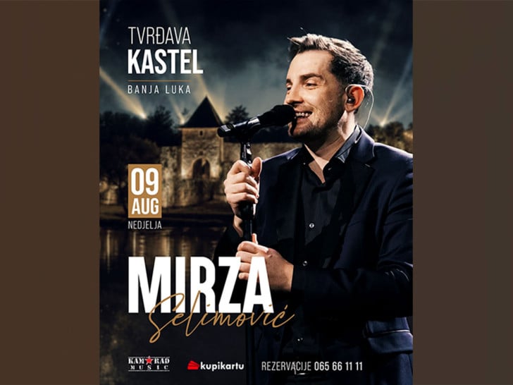 Mirza Selimović priređuje koncert ljeta na tvrđavi Kastel 9. avgusta