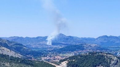 Požar kod Trebinja pod kontrolom, kuće odbranjene