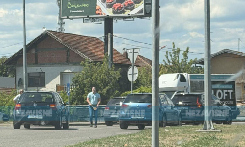 Sudar na kružnom toku kod Centruma stvorio gužve na zapadnom tranzitu