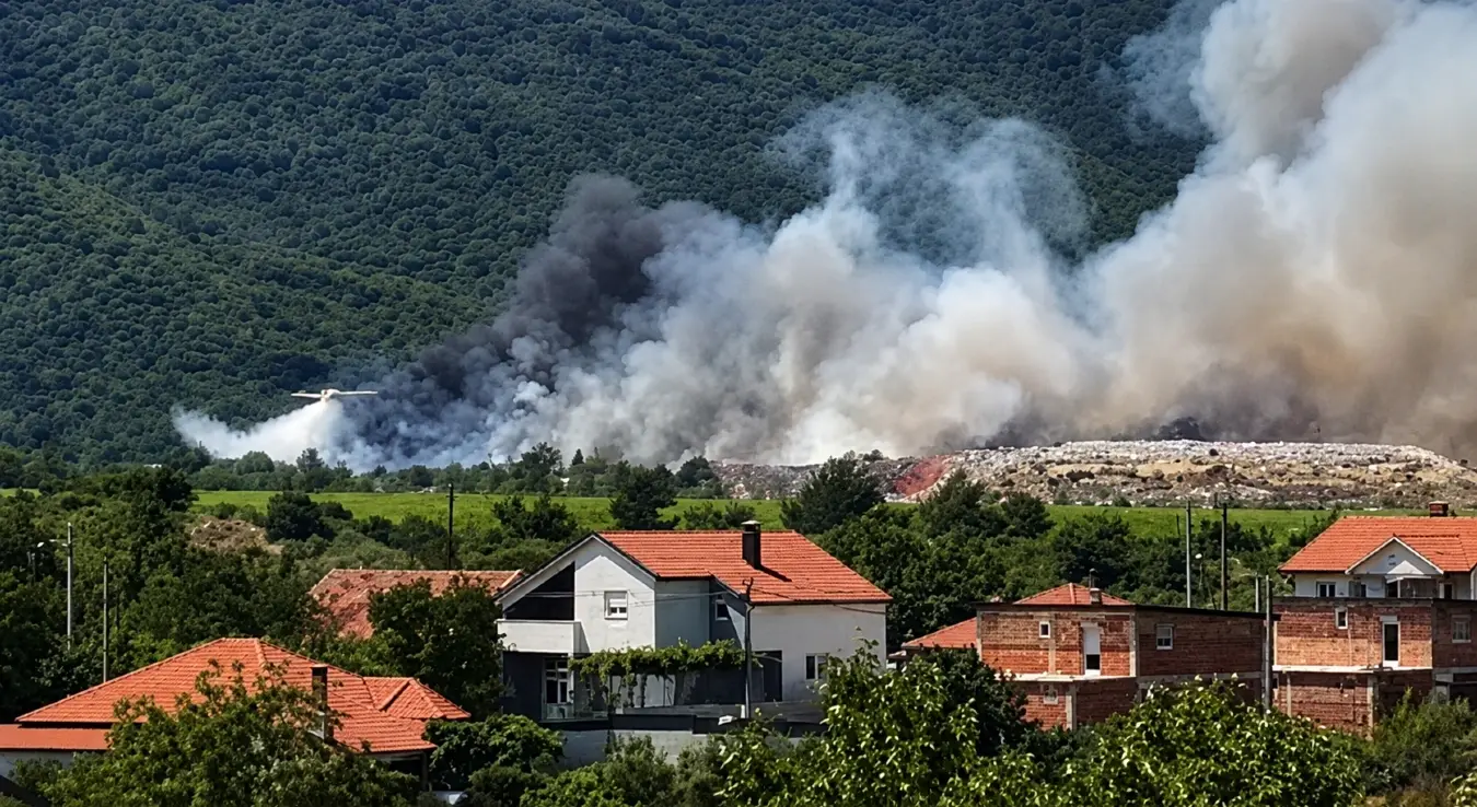 Požar kod Mostara: vatrogasci angažovali er traktore, pristup nemoguć