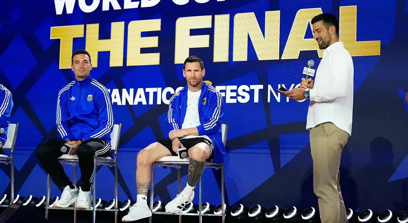 Novak Đoković na Fanatik Festu u Njujorku: Intervjuisao Mesija, pa otkrio detalje o povlačenju